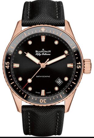 Blancpain Fifty Fathoms Bathyscaphe Watch Replica 5000 36S30 B52B